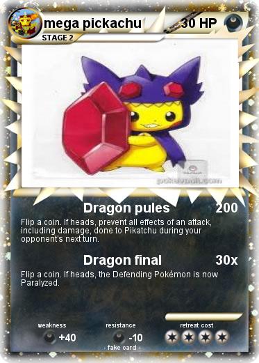 Pokemon mega pickachu