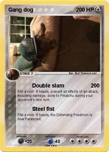 Pokemon Gang dog