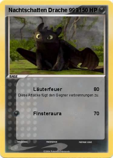 Pokemon Nachtschatten Drache 999