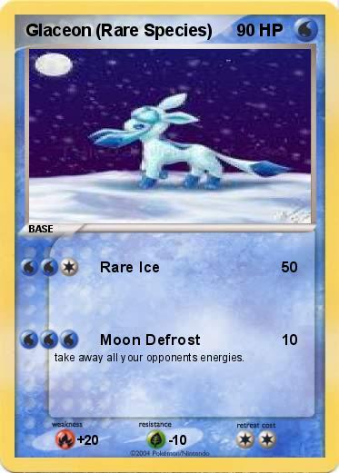 Pokemon Glaceon (Rare Species)