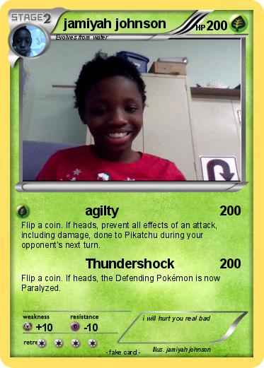 Pokemon jamiyah johnson