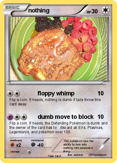 Pokemon nothing
