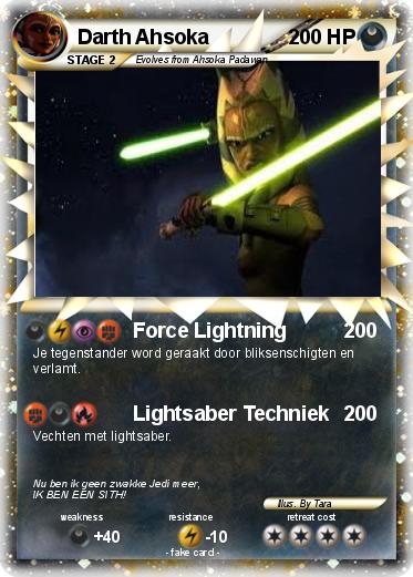 Pokemon Darth Ahsoka