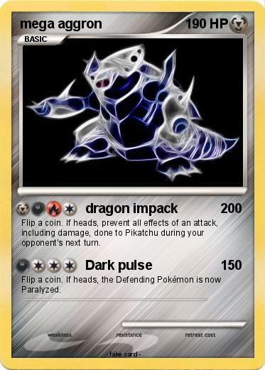 Pokemon mega aggron