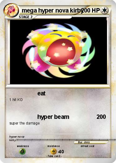 Pokemon mega hyper nova kirby Pokemon mega hyper nova kirby