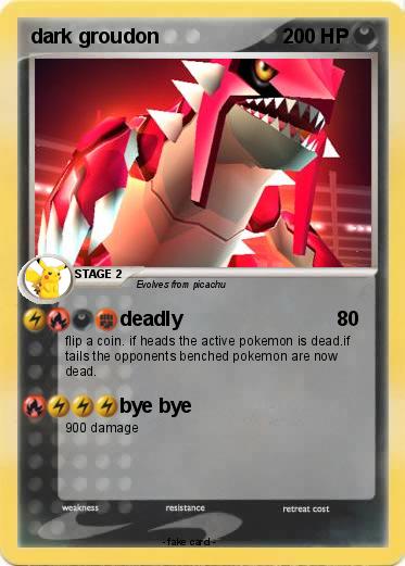 Pokemon dark groudon