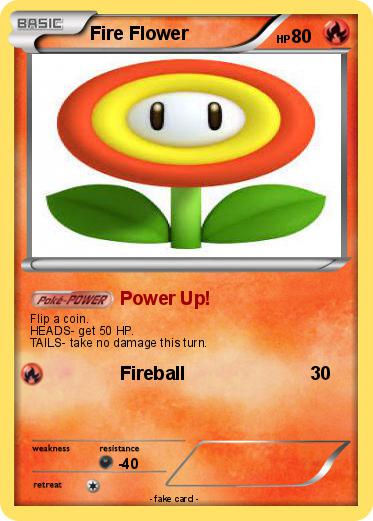 Pokemon Fire Flower