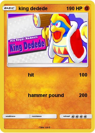 Pokemon king dedede