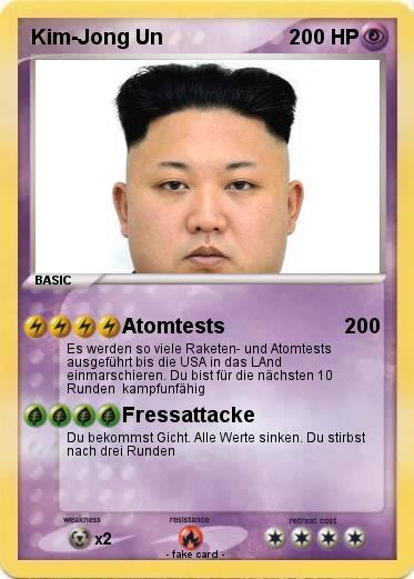 Pokemon Kim-Jong Un