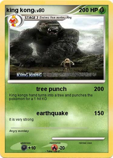 Pokemon king kong