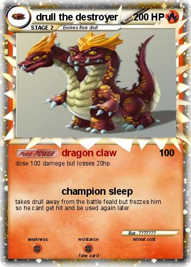 Pokemon drull the destroyer