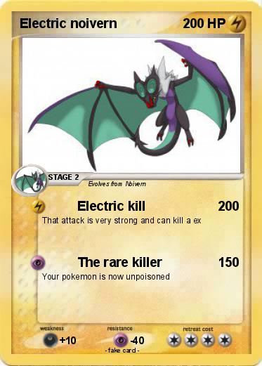 Pokemon Electric noivern
