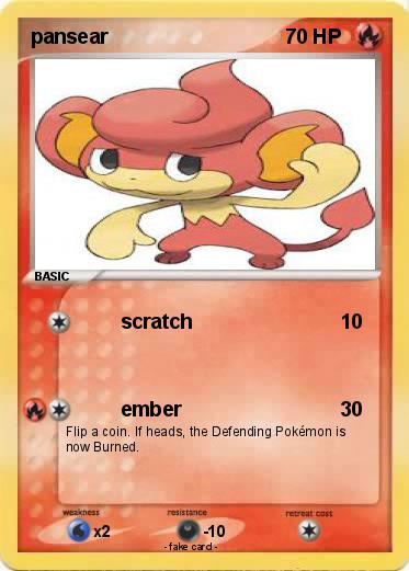 Pokemon pansear