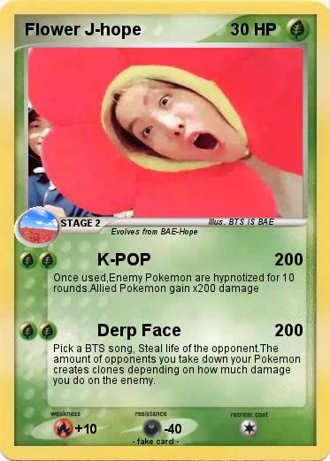 Pokemon Flower J-hope