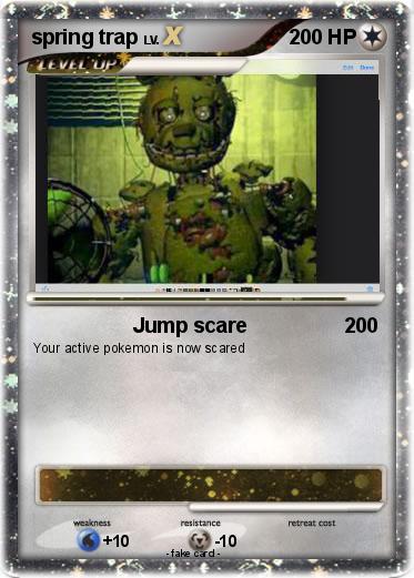 Pokemon spring trap