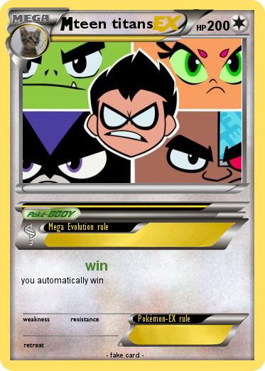 Pokemon teen titans