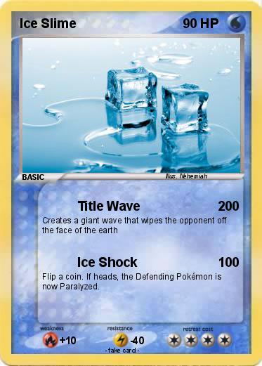 Pokemon Ice Slime