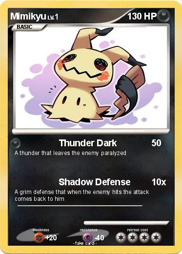 Pokemon Mimikyu