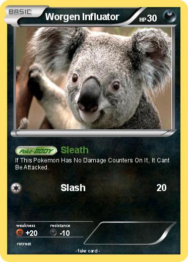 Pokemon Worgen Influator