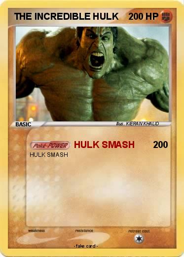 Pokemon THE INCREDIBLE HULK