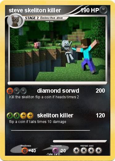 Pokemon steve skeliton killer
