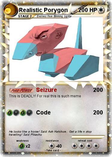 Pokemon Realistic Porygon