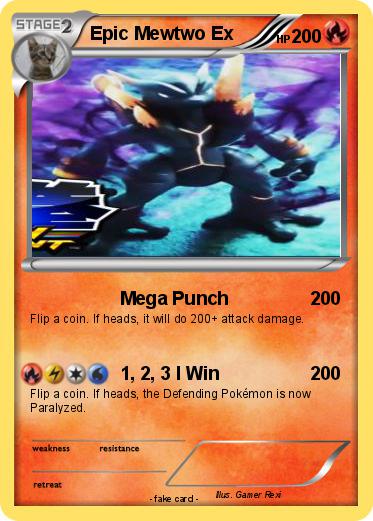 Pokemon Epic Mewtwo Ex