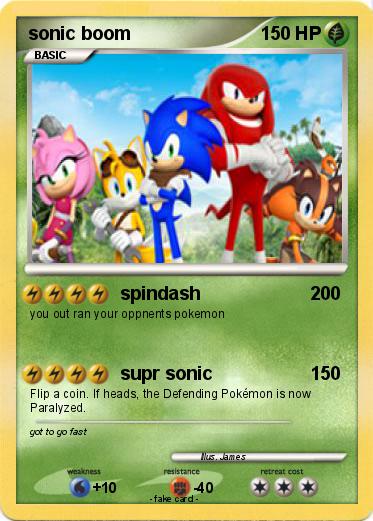 Pokemon sonic boom