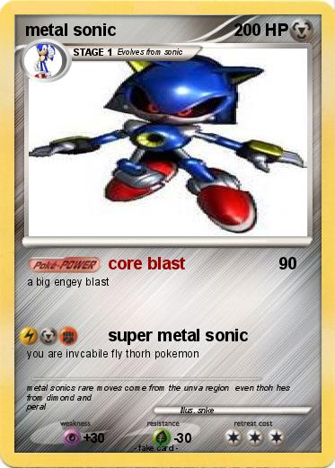 Pokemon metal sonic