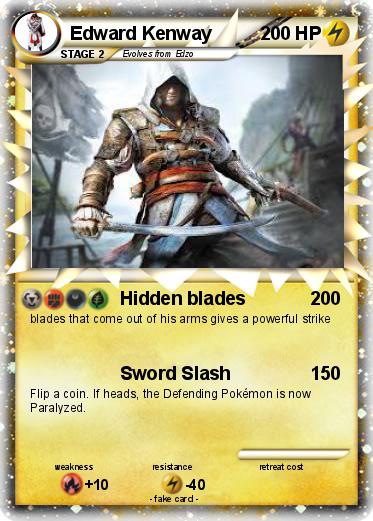 Pokemon Edward Kenway