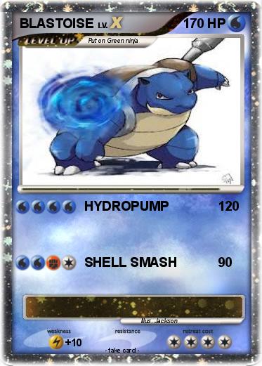 Pokemon BLASTOISE