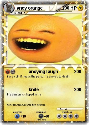 Pokemon anoy orange