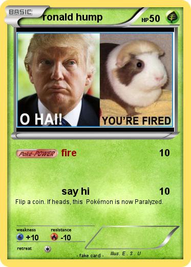 Pokemon ronald hump