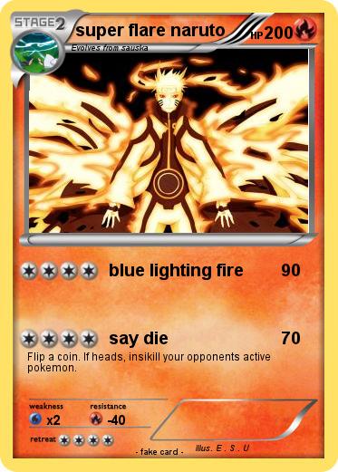 Pokemon super flare naruto