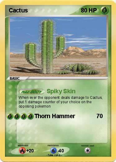 Pokemon Cactus