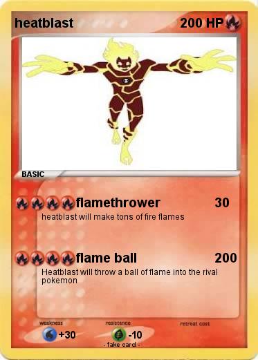Pokemon heatblast