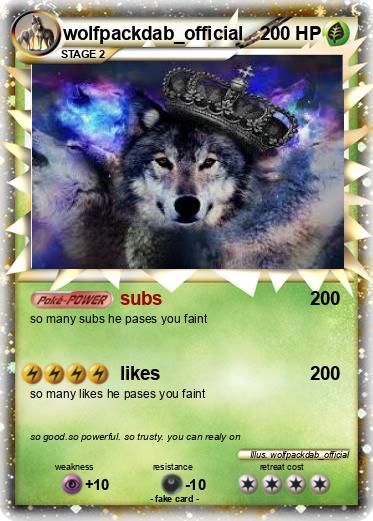 Pokemon wolfpackdab_official