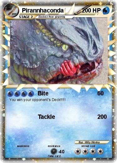 Pokemon Pirannhaconda