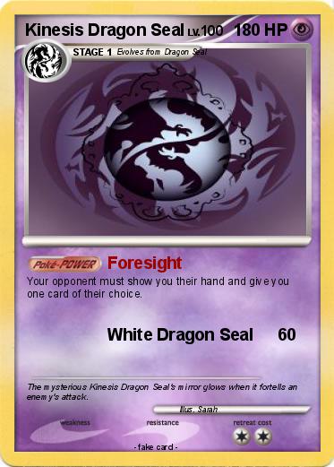 Pokemon Kinesis Dragon Seal