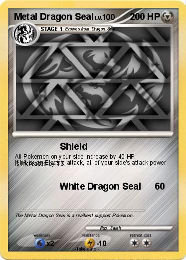 Pokemon Metal Dragon Seal