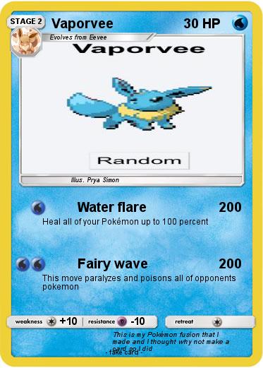 Pokemon Vaporvee