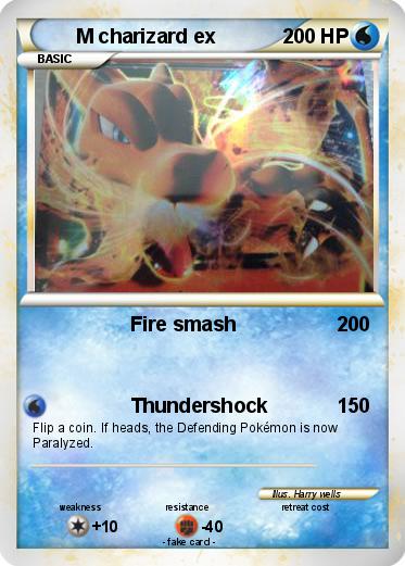 Pokemon M charizard ex