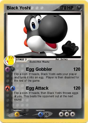 Pokemon Black Yoshi