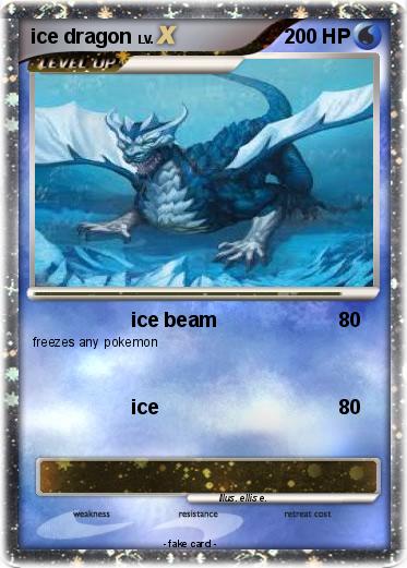 Pokemon ice dragon