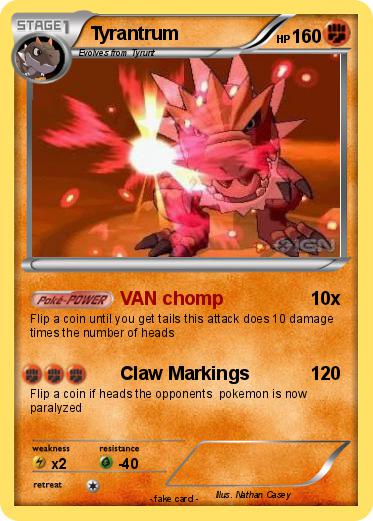 Pokemon Tyrantrum