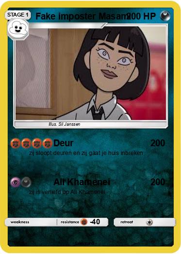 Pokemon Fake imposter Masami