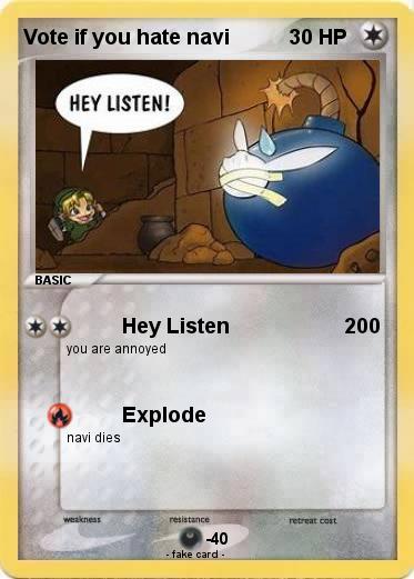 Pokemon Vote if you hate navi                                                                         10000