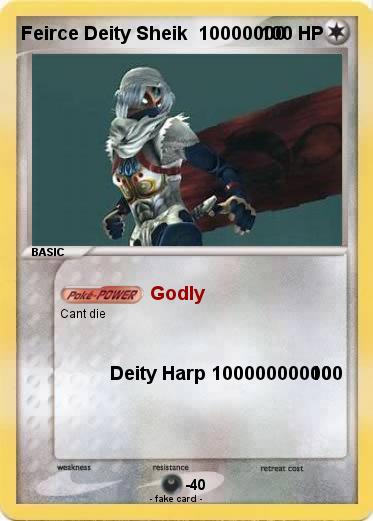 Pokemon Feirce Deity Sheik  10000000