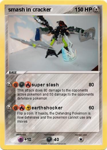 Pokemon smash in cracker