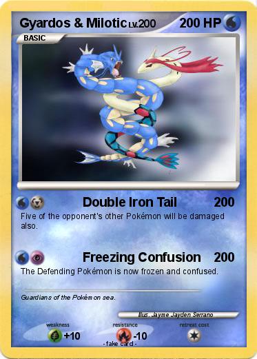 Pokemon Gyardos & Milotic